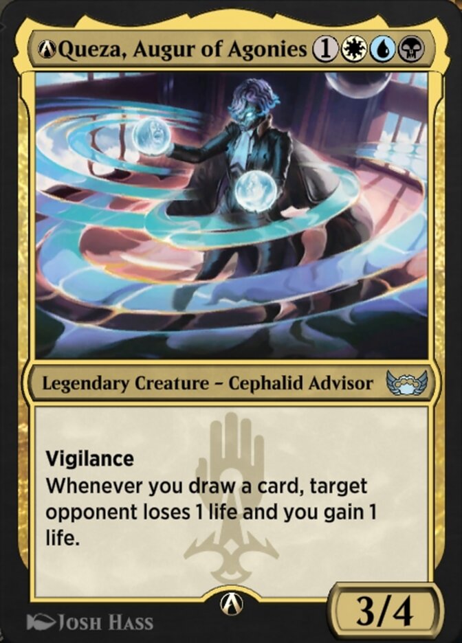 A-Queza, Augur of Agonies SNC-A-212 Streets of New Capenna Magic card