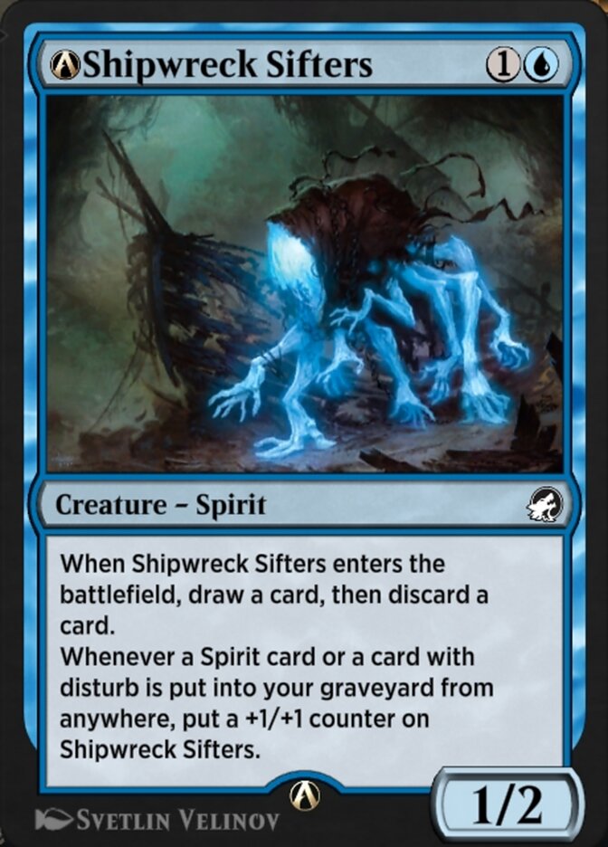 A-Shipwreck Sifters MID-A-74 Innistrad: Midnight Hunt Magic card