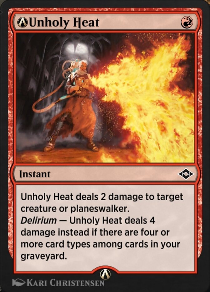 A-Unholy Heat MH2-A-145 Modern Horizons 2 Magic card