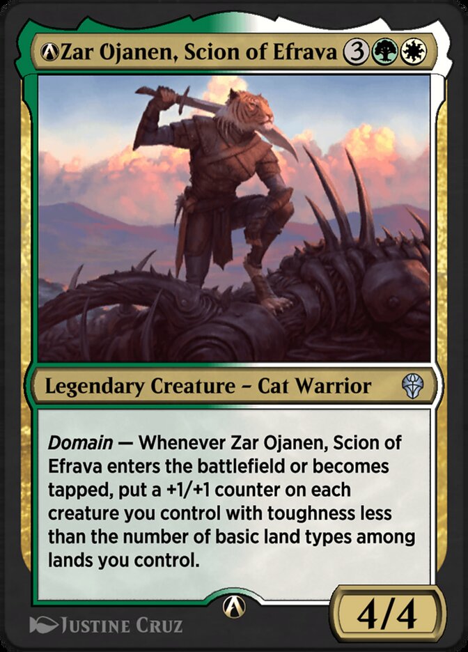 A-Zar Ojanen, Scion of Efrava DMU-A-227 Dominaria United Magic card