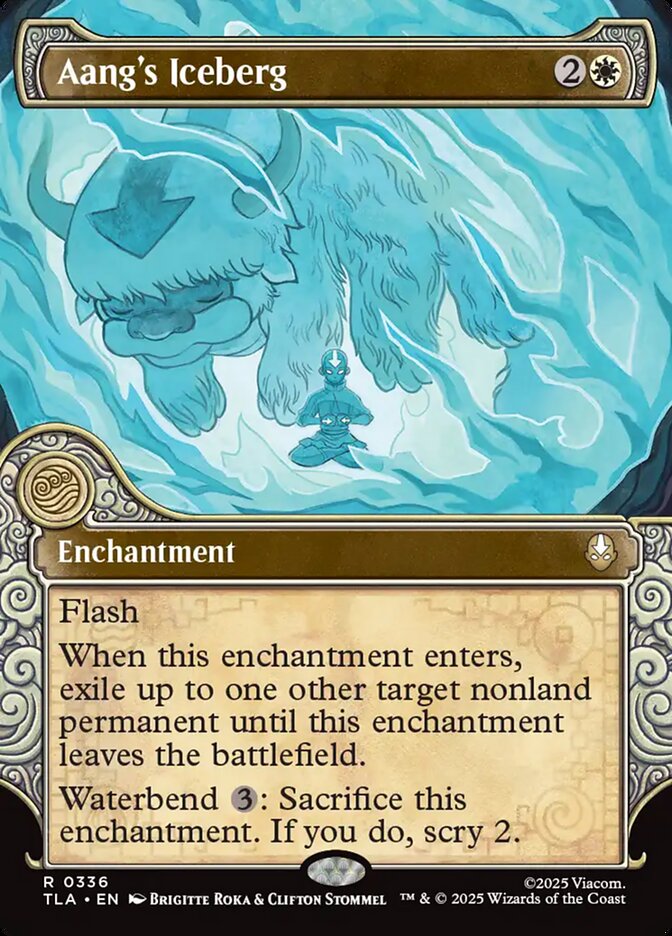 Aang's Iceberg TLA-336 Avatar: The Last Airbender Magic card