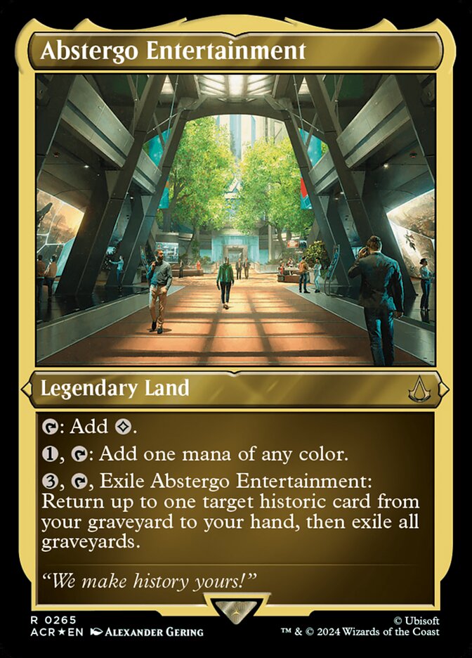 Abstergo Entertainment ACR-265 Assassin's Creed Magic card