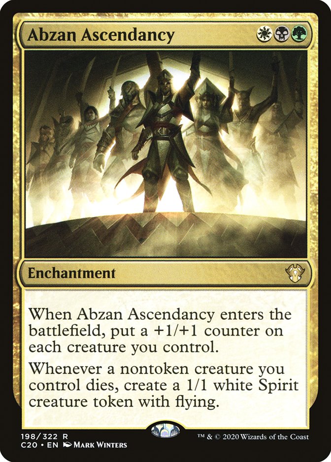 Abzan Ascendancy C20-198 Commander 2020 Magic card