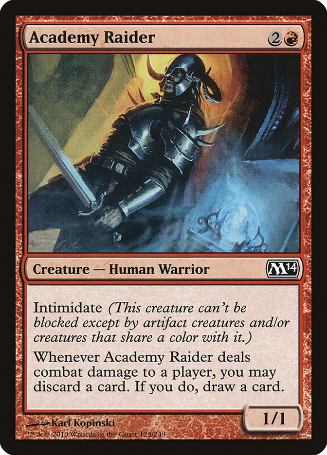 Academy Raider M14-124 Magic 2014 Magic card