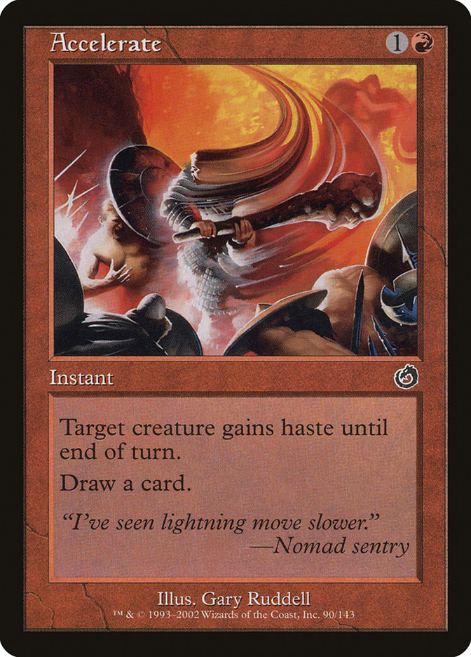 Accelerate TOR-90 Torment Magic card