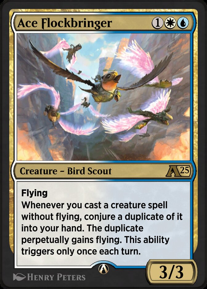 Ace Flockbringer YBLB-20 Alchemy: Bloomburrow Magic card