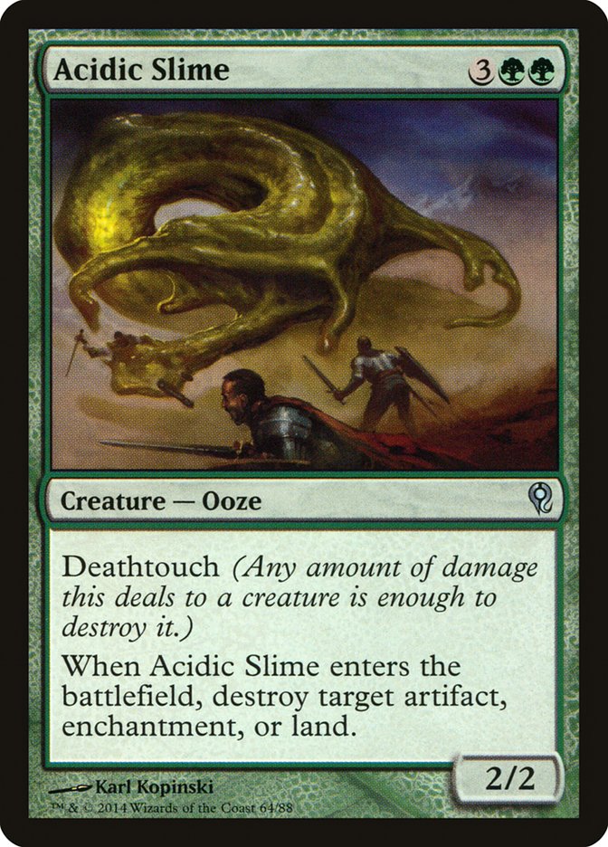 Acidic Slime DDM-64 Duel Decks: Jace vs. Vraska Magic card
