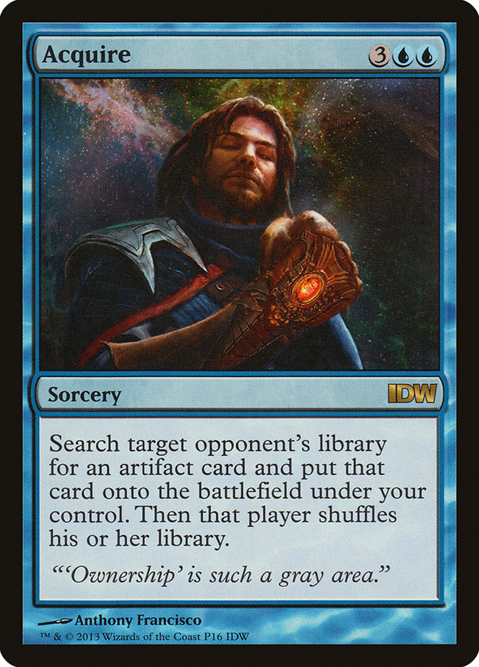 Acquire PIDW-16 IDW Comics Inserts Magic card
