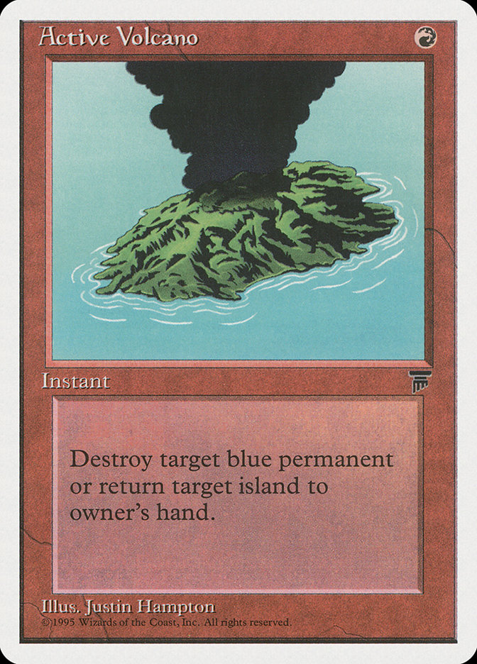 Active Volcano CHR-43 Chronicles Magic card