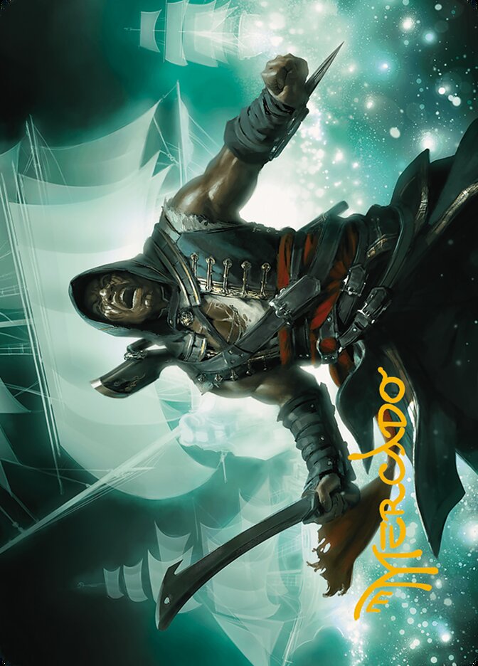 Adéwalé, Breaker of Chains // Adéwalé, Breaker of Chains AACR-14 Assassin's Creed Art Series Magic card