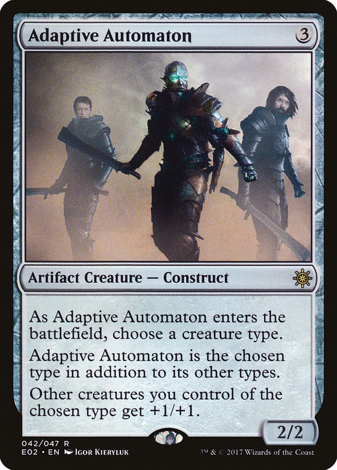 Adaptive Automaton E02-42 Explorers of Ixalan Magic card