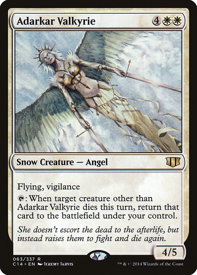 Adarkar Valkyrie C14-63 Commander 2014 Magic card