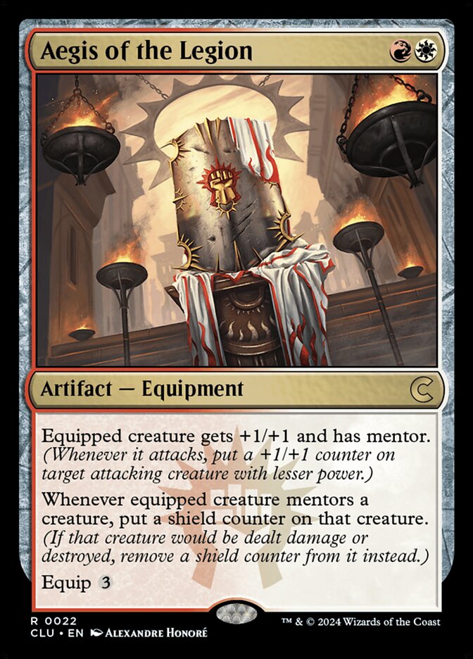 Aegis of the Legion CLU-22 Ravnica: Clue Edition Magic card