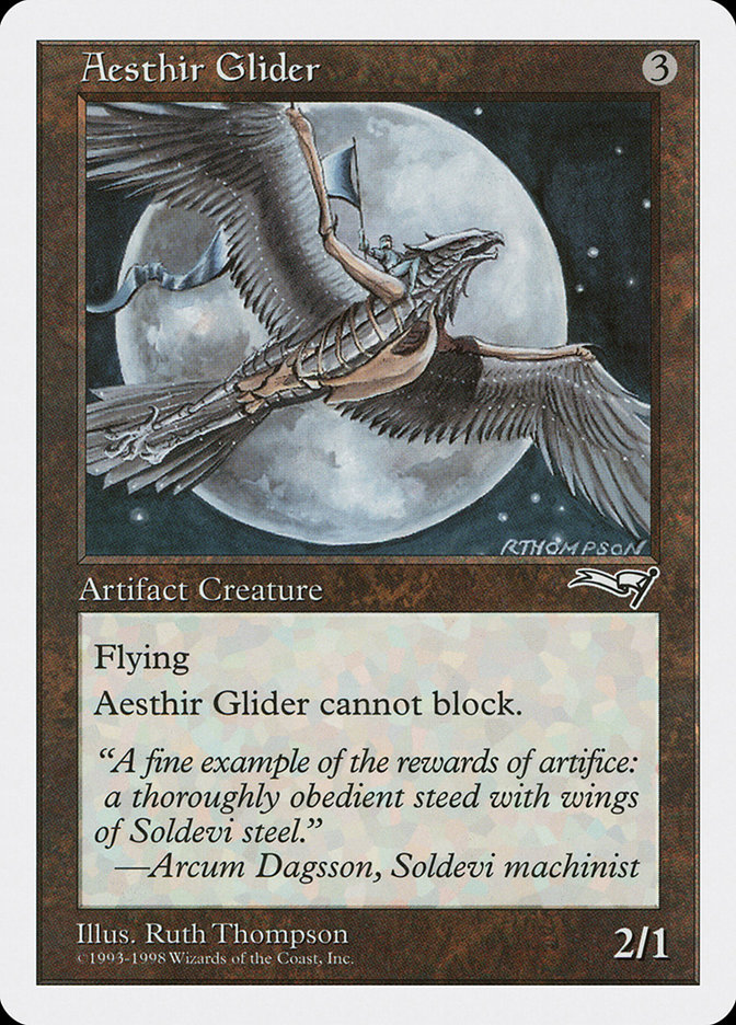 Aesthir Glider ATH-67 Anthologies Magic card