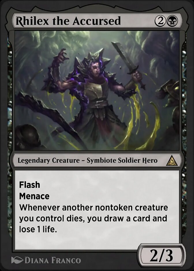 Agent Venom OM1-66 Through the Omenpaths Magic card