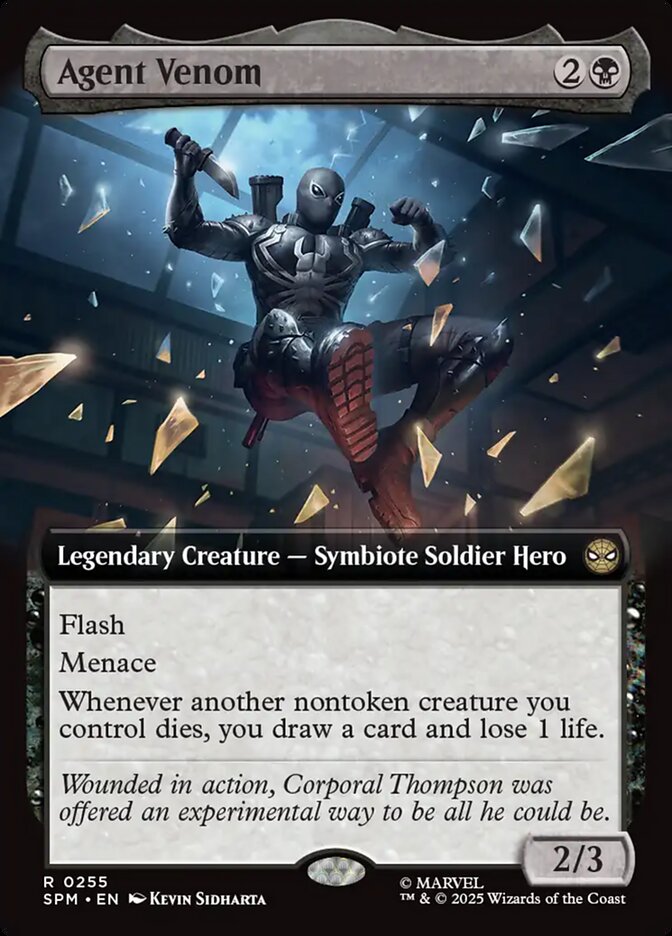 Agent Venom SPM-255 Marvel's Spider-Man Magic card