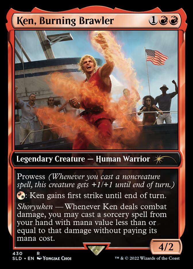 Aisha of Sparks and Smoke SLD-430 Secret Lair Drop Magic card