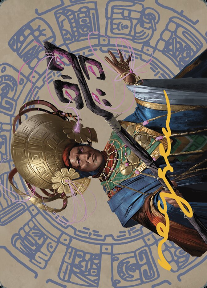 Akal Pakal, First Among Equals // Akal Pakal, First Among Equals ALCI-46 The Lost Caverns of Ixalan Art Series Magic card