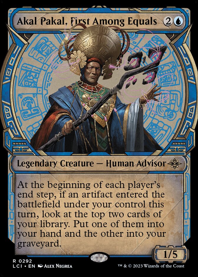 Akal Pakal, First Among Equals LCI-292 The Lost Caverns of Ixalan Magic card