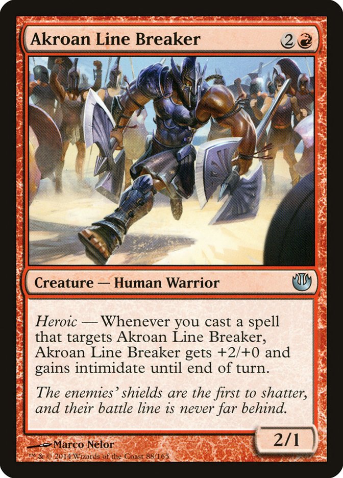 Akroan Line Breaker JOU-88 Journey into Nyx Magic card