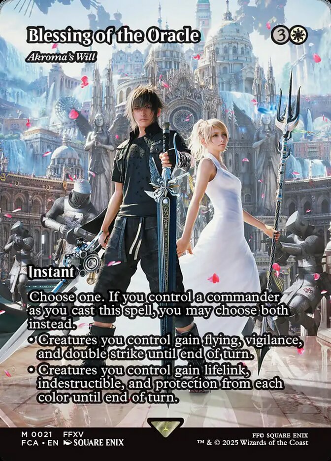 Akroma's Will FCA-21 Final Fantasy: Through the Ages Magic card
