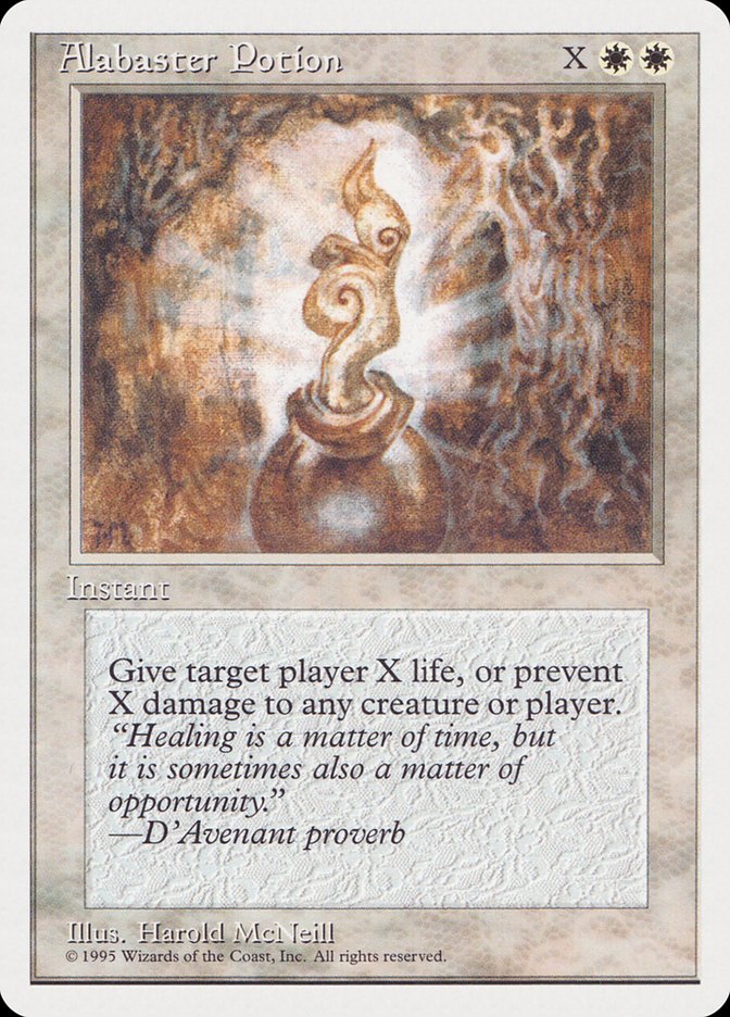 Alabaster Potion RQS-1 Rivals Quick Start Set Magic card