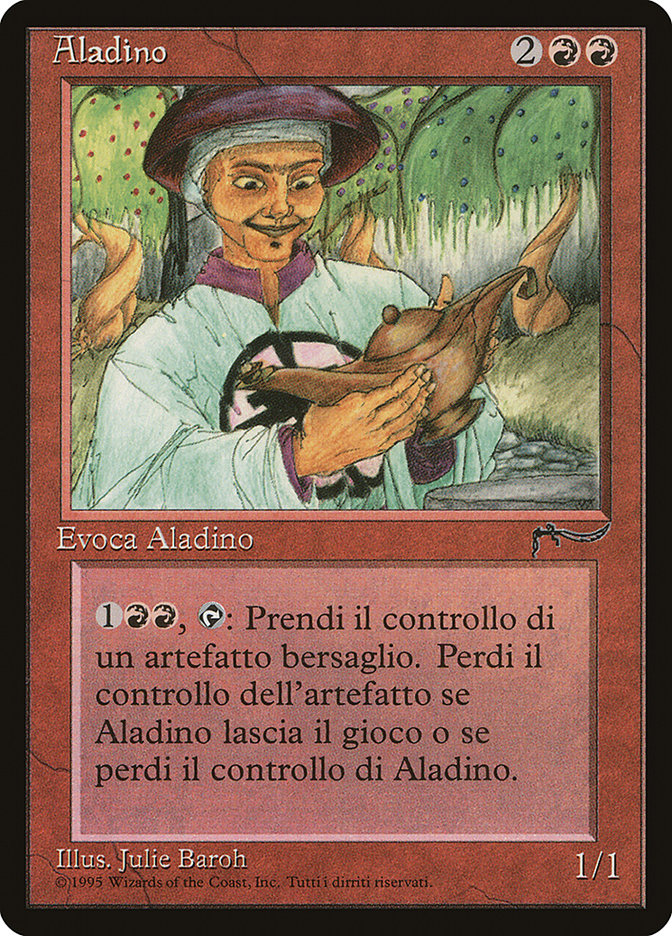 Aladdin RIN-70 Rinascimento Magic card