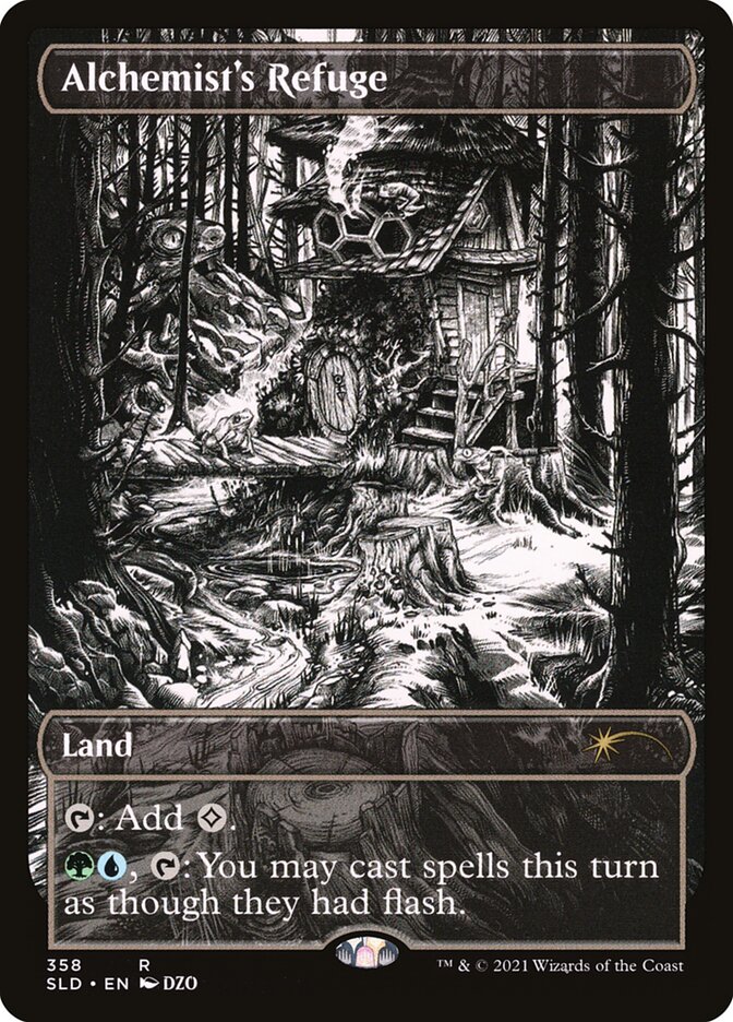 Alchemist's Refuge SLD-358 Secret Lair Drop Magic card