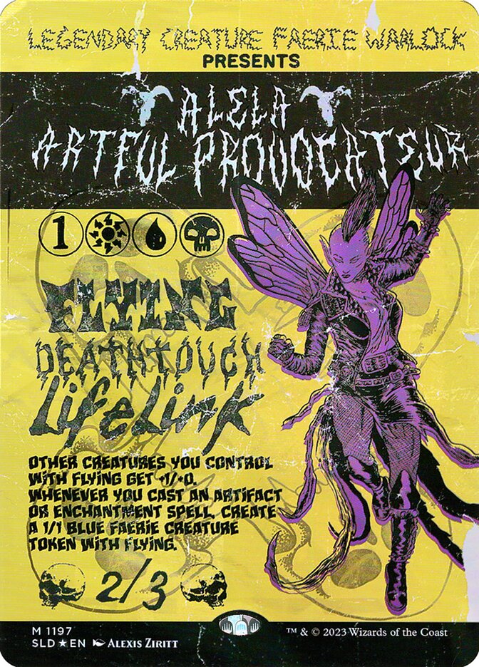 Alela, Artful Provocateur SLD-1197 Secret Lair Drop Magic card
