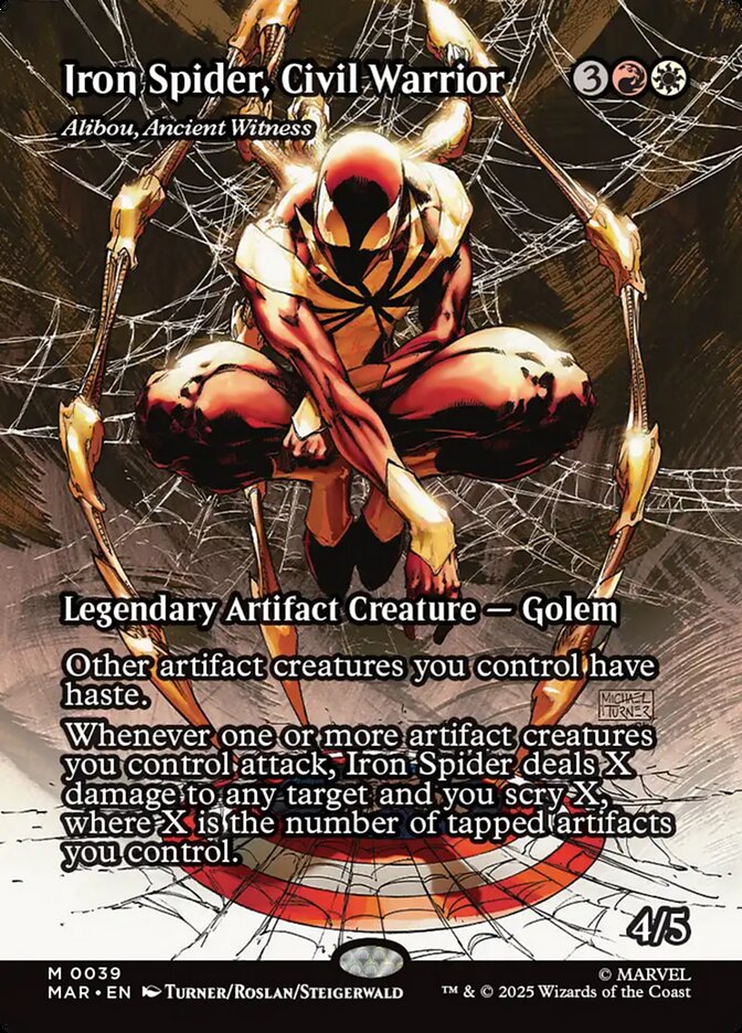 Alibou, Ancient Witness MAR-39 Marvel Universe Magic card
