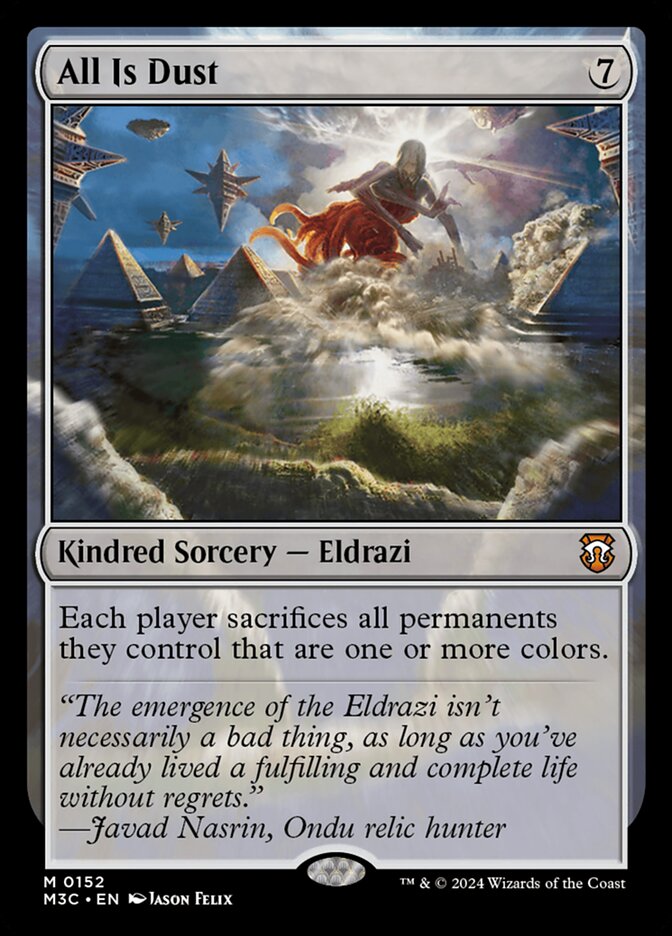 All Is Dust M3C-152 Modern Horizons 3 Commander Magic card