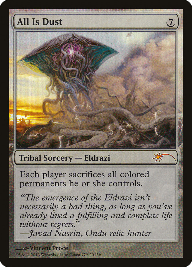 All Is Dust PGPX-2013B Grand Prix Promos Magic card