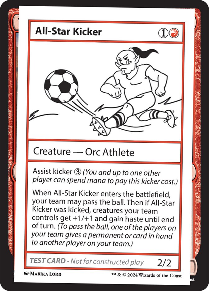 All-Star Kicker MB2-557 Mystery Booster 2 Magic card