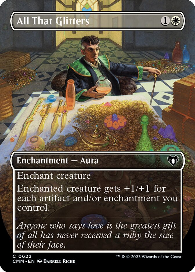 All That Glitters CMM-622 Commander Masters Magic card
