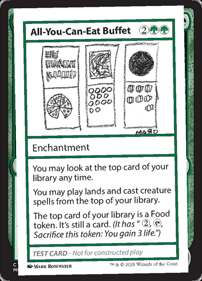 All-You-Can-Eat Buffet PF25-8 MagicFest 2025 Magic card