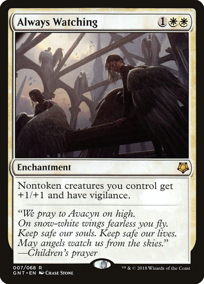 Always Watching GNT-7 Game Night Magic card