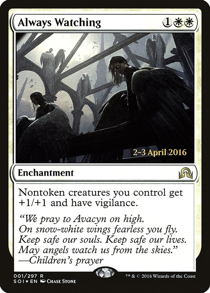 Always Watching PSOI-1S Shadows over Innistrad Promos Magic card