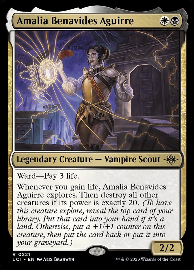 Amalia Benavides Aguirre LCI-221 The Lost Caverns of Ixalan Magic card