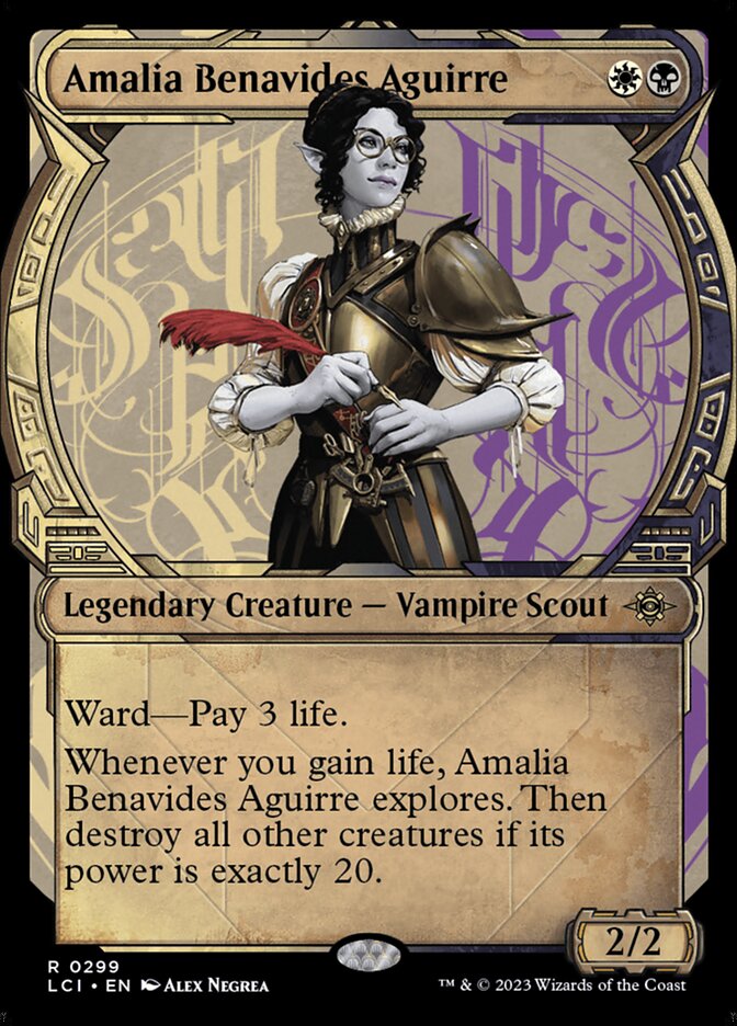 Amalia Benavides Aguirre LCI-299 The Lost Caverns of Ixalan Magic card
