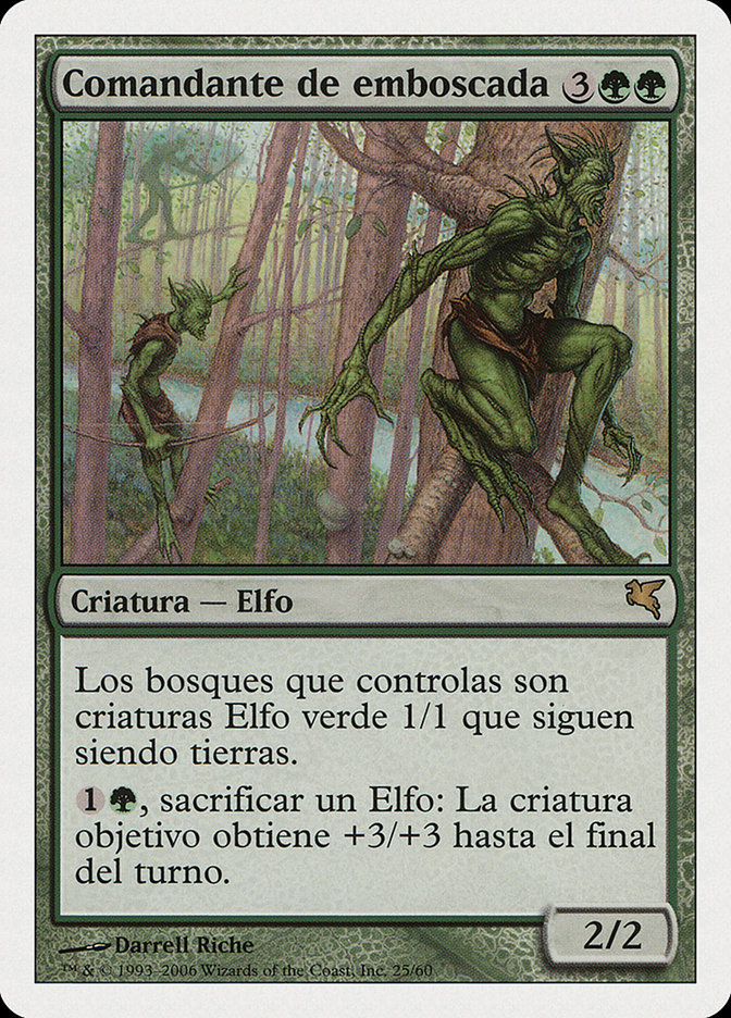 Ambush Commander PSAL-B25 Salvat 2005 Magic card