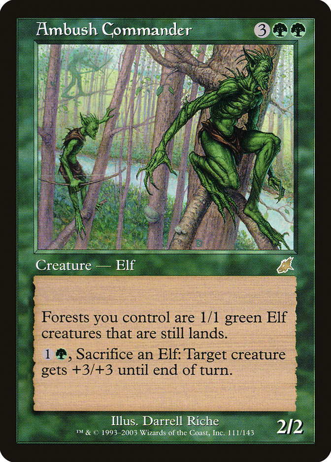 Ambush Commander SCG-111 Scourge Magic card