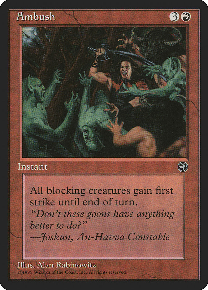Ambush HML-62 Homelands Magic card