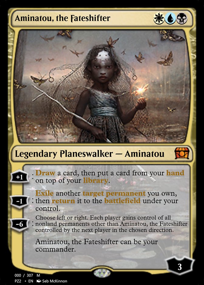 Aminatou, the Fateshifter PZ2-70763 Treasure Chest Magic card