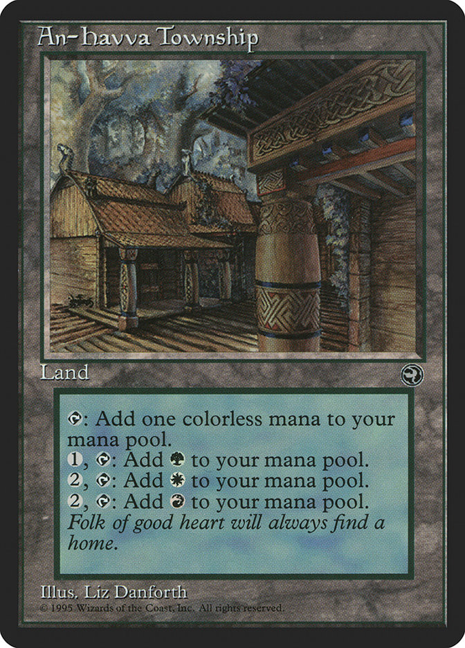 An-Havva Township HML-111 Homelands Magic card