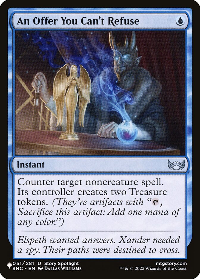 An Offer You Can't Refuse PLST-SNC-51 The List Magic card