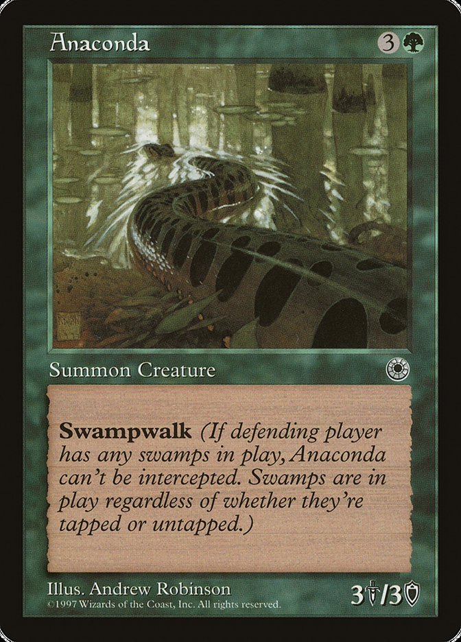 Anaconda POR-158CROSS Portal Magic card