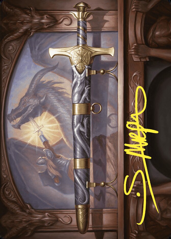 Ancestral Blade // Ancestral Blade ACMM-1 Commander Masters Art Series Magic card