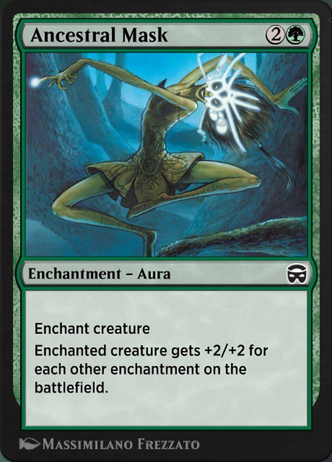 Ancestral Mask HA2-13 Historic Anthology 2 Magic card