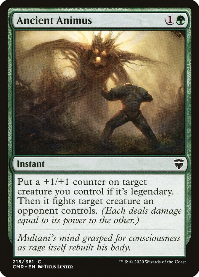 Ancient Animus CMR-215 Commander Legends Magic card