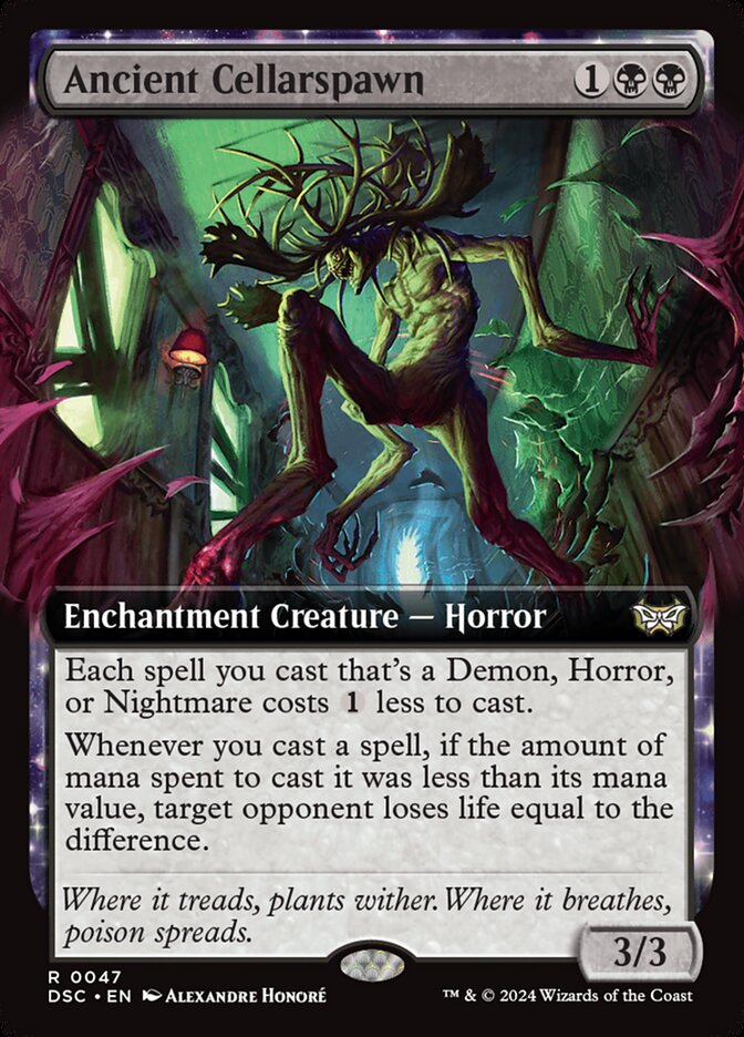 Ancient Cellarspawn DSC-47 Duskmourn: House of Horror Commander Magic card